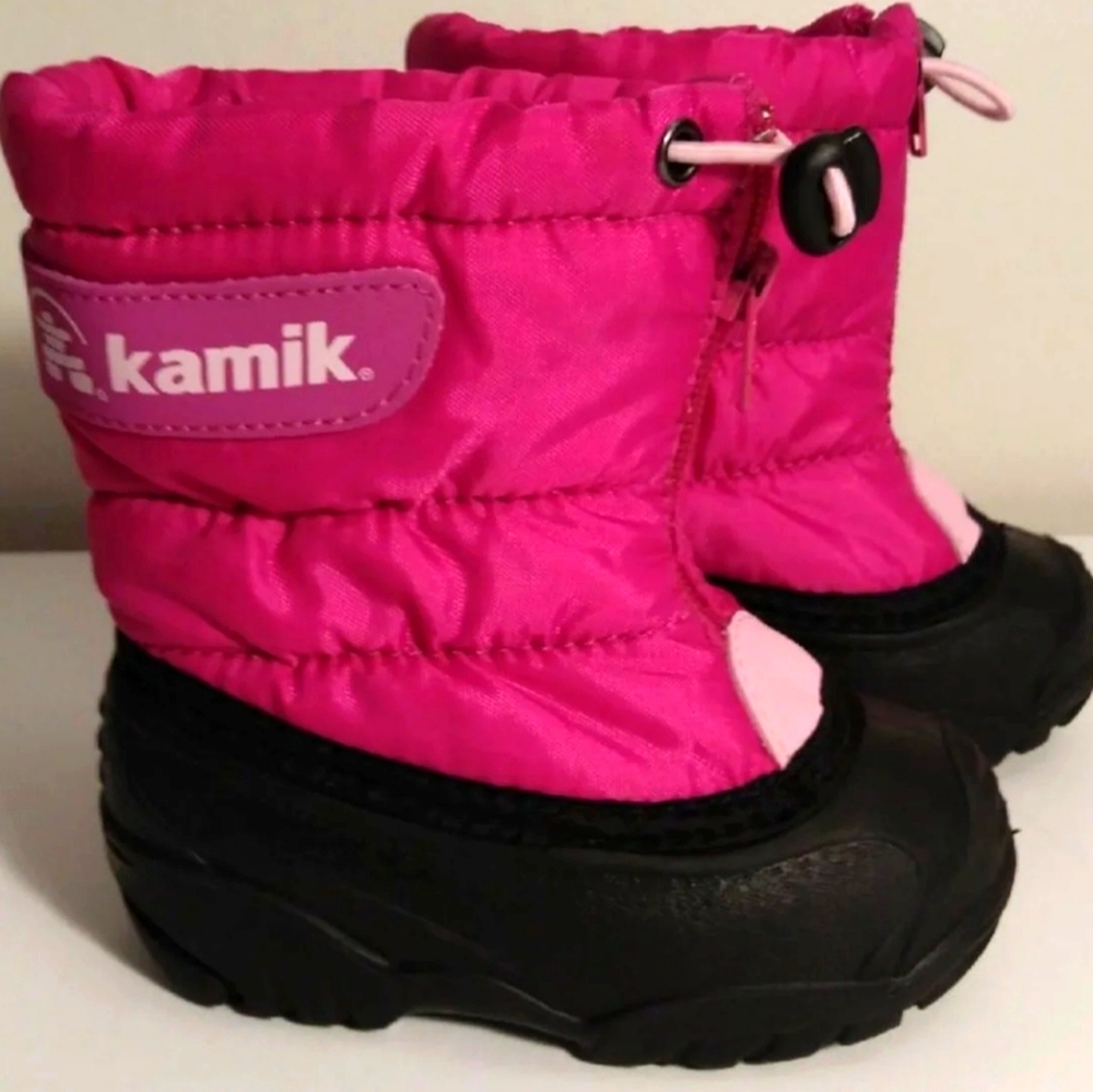 Kamik Girls Winter Boats Size 6